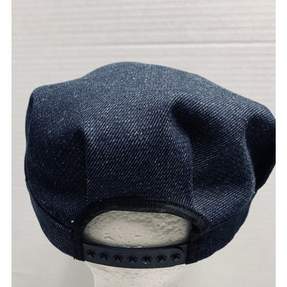Railroad Museum of Pennsylvania Conductor Hat Denim Made in USA Snapback Unworn - Picture 4 of 10
